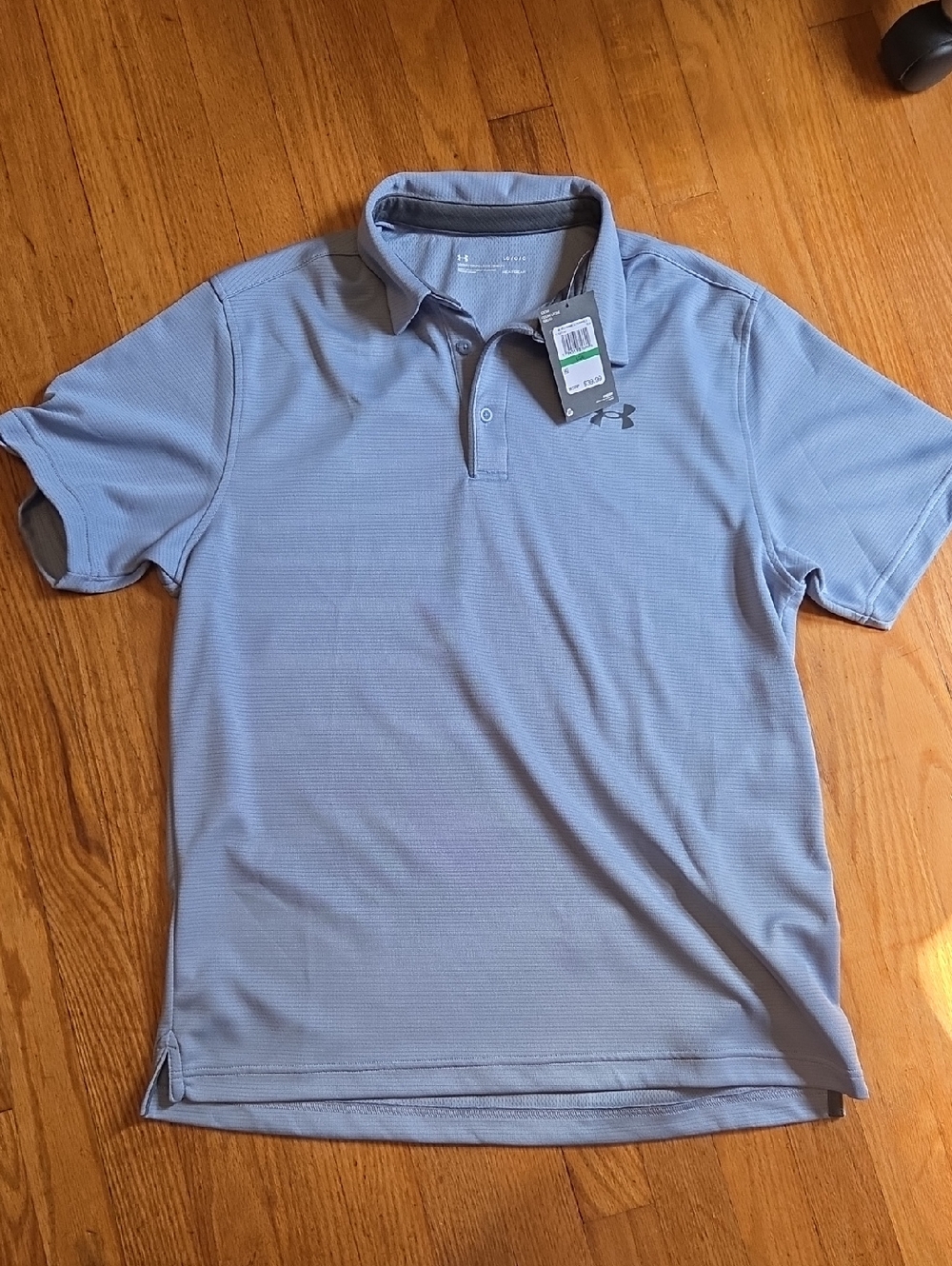 Under Armour Men's Sky Blue Performance Polo